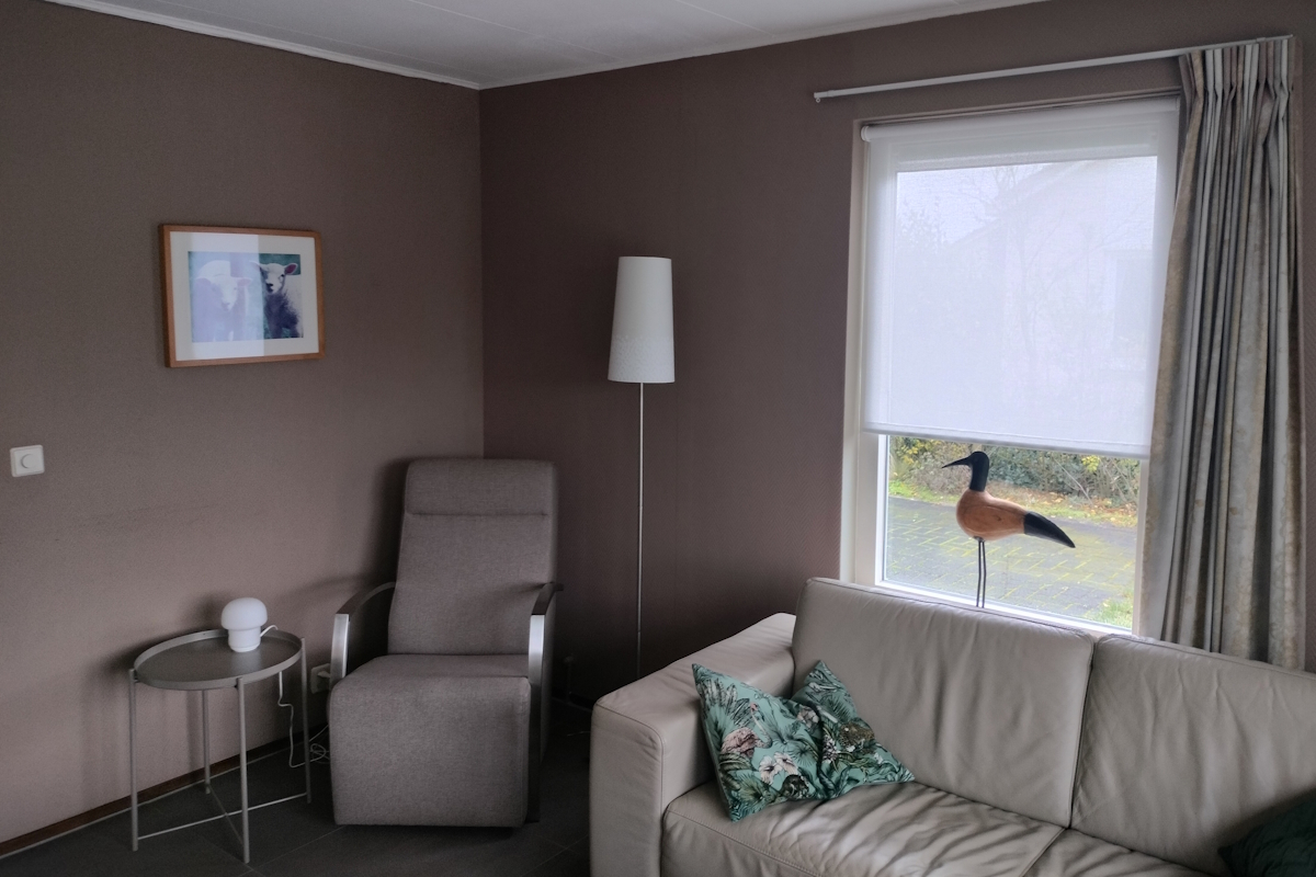 Leeshoek van de woonkamer Leeshoek van de woonkamer