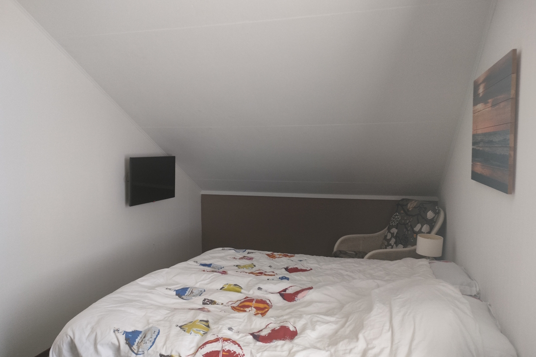 Grote slaapkamer boven - slaapgedeelte Grote slaapkamer boven - slaapgedeelte